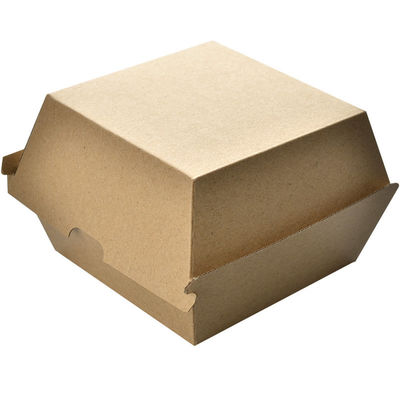 Wegwerfburger mit 120 Grad packt Verpackenburger-Hamburger-Verpackenkasten ein