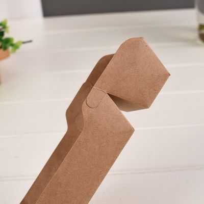 3 4 5 Fach-biologisch abbaubares Einweggeschirr Bento Paper Lunch Box Kraft 3MM