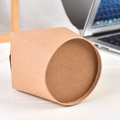250ml faltbarer runder biologisch abbaubarer Papiernudel-Kasten des Einweggeschirr-8oz 12oz