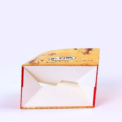7CM nehmen Verpackenbrathähnchen-Kasten Schnellimbiss-300gsm Papierkästen heraus