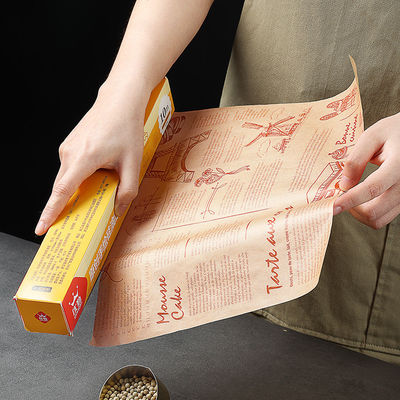 230C haften nicht Nahrungsmittelverpackungs-Pergamentpapier-Verpackungssilikon-Backpapier 30CMX10M