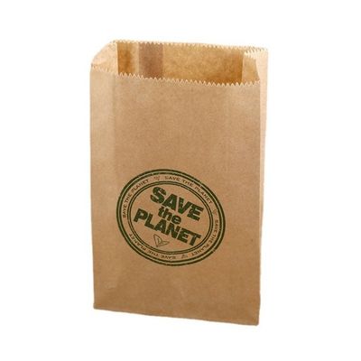 40gsm zur freundlichen fettdichten Schnellimbiss-Papiertüte CMYK 150gsm Eco für Öl-Nahrung