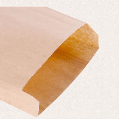40gsm zur freundlichen fettdichten Schnellimbiss-Papiertüte CMYK 150gsm Eco für Öl-Nahrung