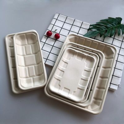 Frucht-Zuckerrohr-Bagassen-Massen-Hochzeits-Gemüsewegwerffleisch-Mikrowellen-sicherer Behälter