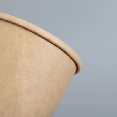 PET überzogene 8oz 12oz Wegwerfpapierschalen-Suppen-dienende Papierpartei-Schüsseln für heißes kaltes Essen