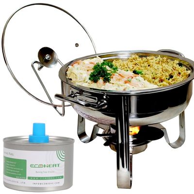 Küche 7oz 8hr, die Docht-Scheuerbrennstoff-justierbare Buffet-Speisewärmer-Brennstoff-Dose kocht