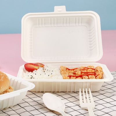 Des Restaurant-9in Fach-Maschinenhälften-Verpacken der Lebensmittel Maisstärke-Wegwerfdes tischbesteck-3
