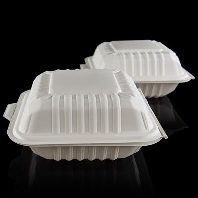 Des Restaurant-9in Fach-Maschinenhälften-Verpacken der Lebensmittel Maisstärke-Wegwerfdes tischbesteck-3