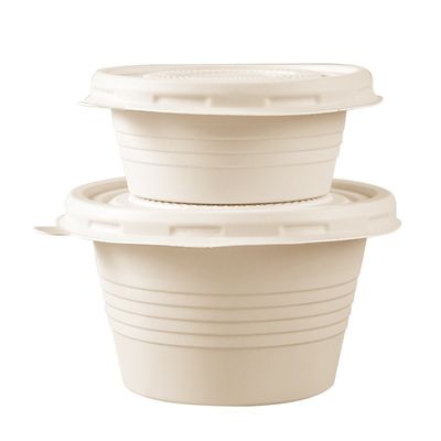 Wegwerfgeschirr-Gewürz-Soßen-Teil-Schalen der maisstärke-4OZ mit Deckeln