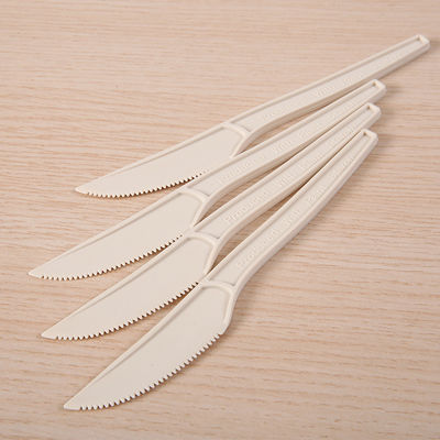 6In Eco biologisch abbaubare Löffel des Maisstärke-Geschirr-150mm und Gabel-Messer-versorgendes Besteck
