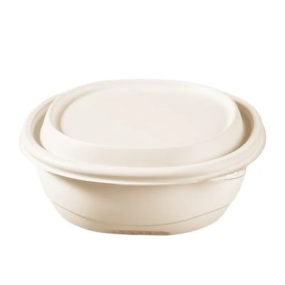 biologisch abbaubare 800ml 1050ml nehmen Behälter-Maisstärke-Obstschale mit Deckel heraus
