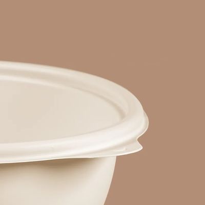biologisch abbaubare 800ml 1050ml nehmen Behälter-Maisstärke-Obstschale mit Deckel heraus