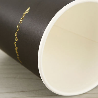 EN13432 Wegwerfpapierkundenspezifische Mitnehmerkaffeetassen der schalen-400Ml 12Oz mit Deckel
