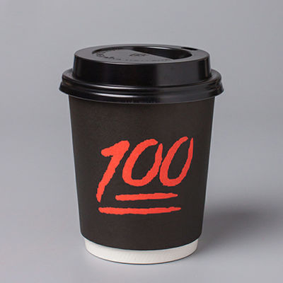 EN13432 Wegwerfpapierkundenspezifische Mitnehmerkaffeetassen der schalen-400Ml 12Oz mit Deckel