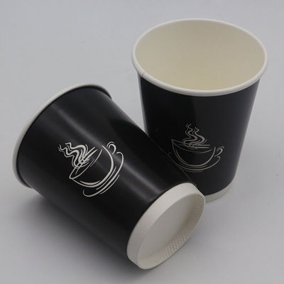 EN13432 Wegwerfpapierkundenspezifische Mitnehmerkaffeetassen der schalen-400Ml 12Oz mit Deckel