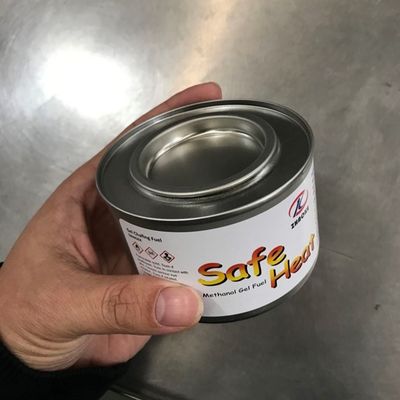 langlebiges Methanol-Gel-Scheuerbrennstoff-Speisewärmer-Gel-Brennstoff-Teller-Brenner 200g Ashless